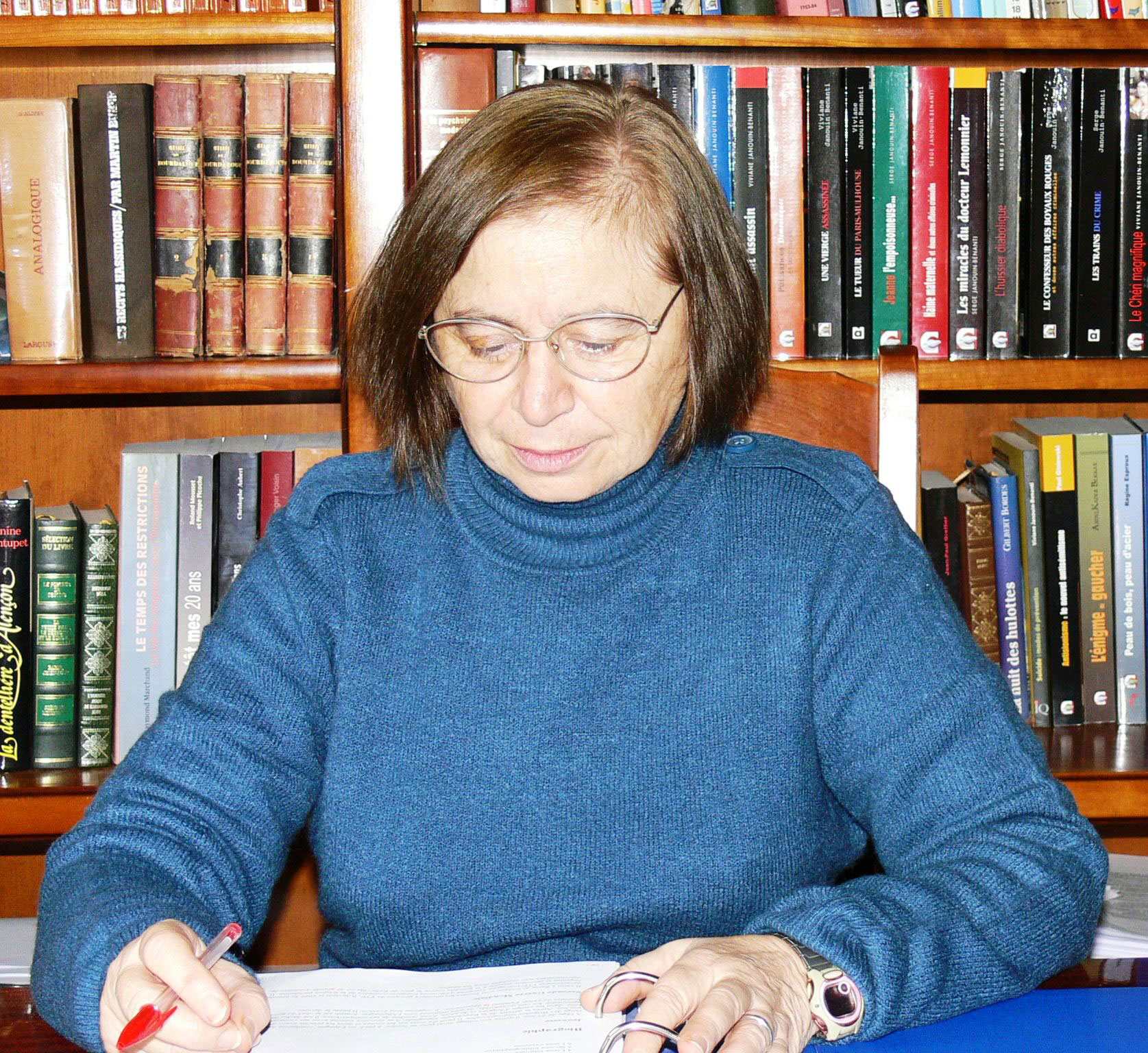 Viviane Janouin-Benanti : auteur du petit pavé 