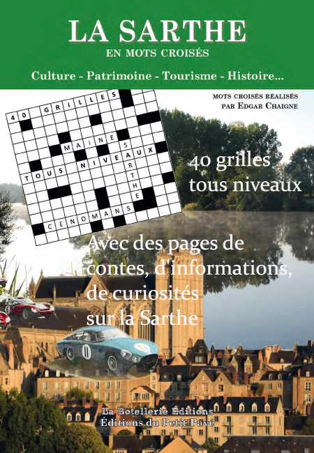 La Sarthe en mots croisés aux Editions du Petit Pavé