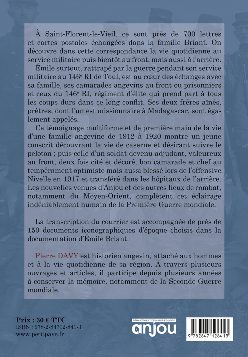 Une famille angevine dans la Grande Guerre - Emile Briant, poilu de St-Florent-le-Vieil – Image 2