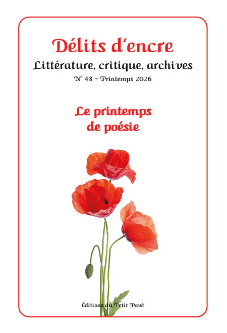 Délits d'encre n°48 - Le printemps de poésie